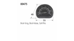 00475 BBQ Heat Indicator - Sterling, Broil King