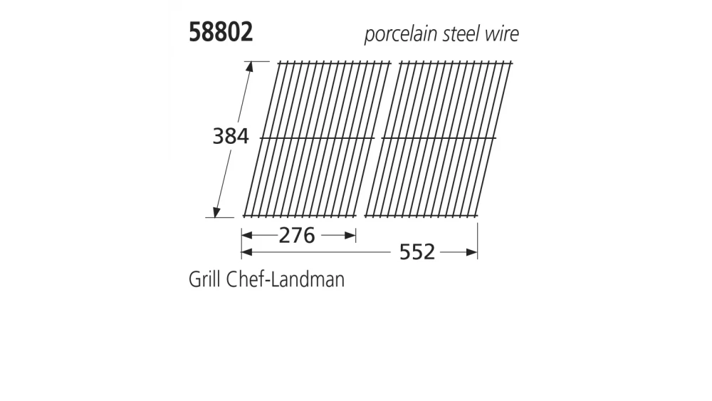 58802 BBQ Grill - Grill Chef 3 58802 BBQ Grill - Grill Chef