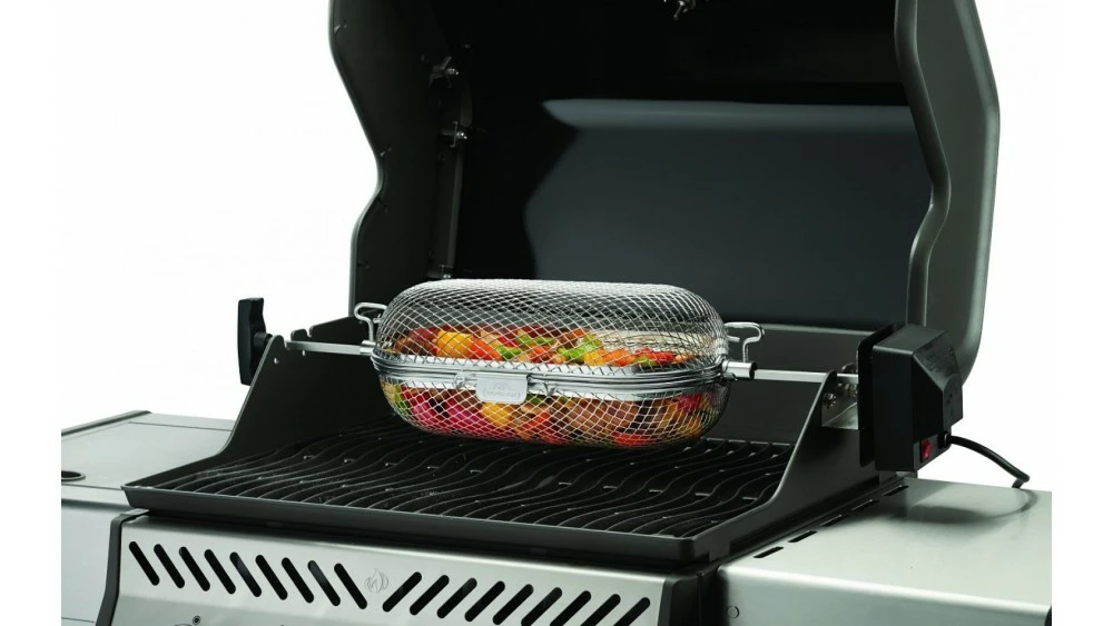 Napoleon Stainless Steel Rotisserie Basket 64000 3 Napoleon Stainless Steel Rotisserie Basket 64000