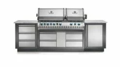 Napoleon Oasis 100 - Prestige PRO 825 - Kitchen BBQ - Free Rotisserie