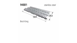 94881 BBQ Heat Plate - Sterling/Broil King