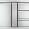 Napoleon Stainless Steel Built In Door And Drawer Combo - BI-3624-1D3DR -UK BBQ Sales 2024 BI36241D3DR 1000x563 1