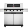 Beefeater 1200S 5 Burner Gas BBQ 2 Beefeater 1200S 5 Burner Gas BBQ -UK BBQ Sales 2024 BMG1251SB Front 1000x563 1