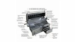 Sunstone 42" Gas Hybrid Dual Zone Built In BBQ -UK BBQ Sales 2024 EMCHDZ42 9 1000x563 1