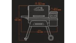 Traeger - Timberline D2 850 Pellet BBQ - Free Cover 25 Traeger - Timberline D2 850 Pellet BBQ - Free Cover -UK BBQ Sales 2024 Exterior20Dims 1000x563 1