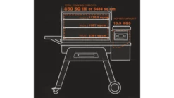 Traeger - Timberline D2 850 Pellet BBQ - Free Cover 24 Traeger - Timberline D2 850 Pellet BBQ - Free Cover -UK BBQ Sales 2024 Interior20Dims 1000x563 1