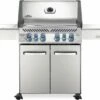 Napoleon Prestige P500RSIBNSS-3-CE Natural Gas BBQ - Free Rotisserie And Cover -UK BBQ Sales 2024 P500 Front Lights on 1000x563 1