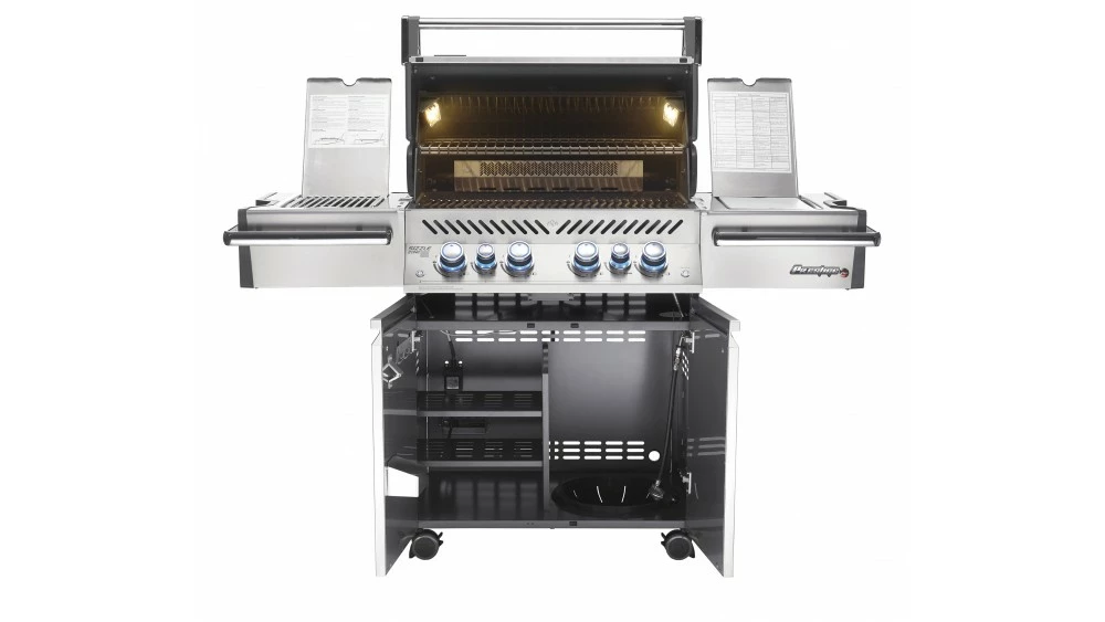 Napoleon Prestige PRO500RSIBPSS-3-GB Gas BBQ - Free Rotisserie And Cover 4 Napoleon Prestige PRO500RSIBPSS-3-GB Gas BBQ - Free Rotisserie And Cover - Image 2