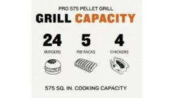 Traeger - Pro D2 575 Pellet BBQ - Free Cover & Folding Front Shelf -UK BBQ Sales 2024 Pro575 1000x563 1