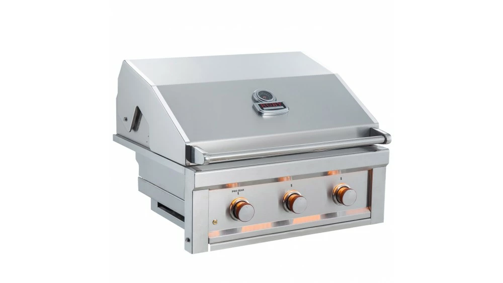 Sunstone Ruby Series 3 Burner Built In Gas BBQ 3 Sunstone Ruby Series 3 Burner Built In Gas BBQ