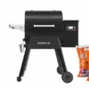 Traeger - Ironwood D2 650 Pellet BBQ - Free Cover And Front Folding Shelf