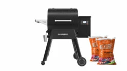 Traeger - Ironwood D2 650 Pellet BBQ - Free Cover And Front Folding Shelf
