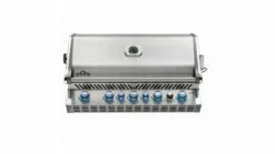 Napoleon Prestige BIPRO665RBNSS-3-GB Natural Gas Built In BBQ - Free Rotisserie And Cover