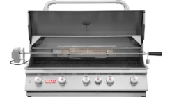 Bull Brahma Built In Natural Gas BBQ -UK BBQ Sales 2024 bull brahma bbq open 1000x563 2