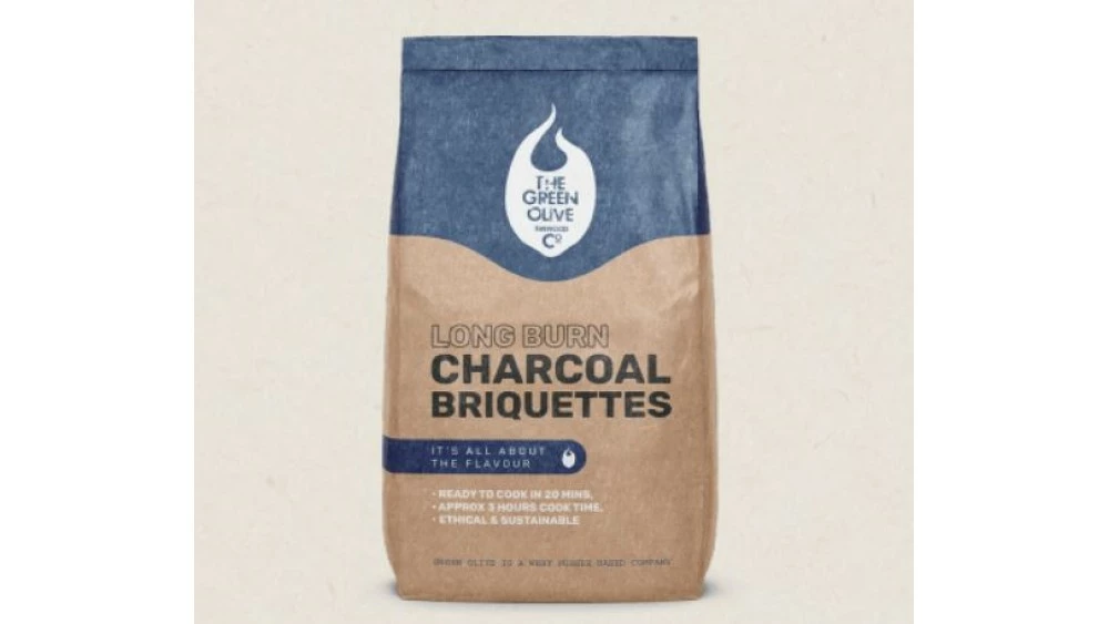 Green Olive Briquettes - Long Burn Charcoal Briquettes - 8kg 3 Green Olive Briquettes - Long Burn Charcoal Briquettes - 8kg