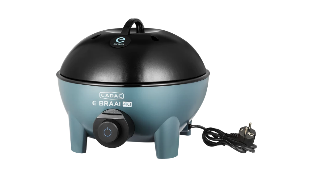 Cadac E Braai 40 Petrol Blue Electric BBQ 3 Cadac E Braai 40 Petrol Blue Electric BBQ