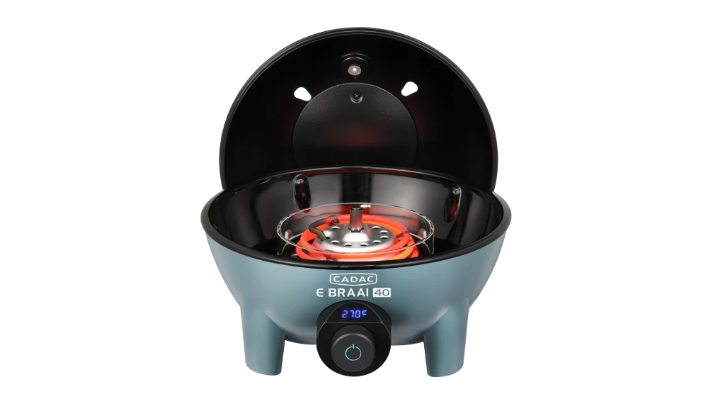 Cadac E Braai 40 Petrol Blue Electric BBQ 4 Cadac E Braai 40 Petrol Blue Electric BBQ - Image 2