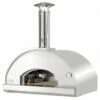 Fontana - Mangiafuoco Built In Wood Pizza Oven - Stainless Steel
