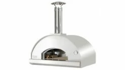 Fontana - Mangiafuoco Built In Wood Pizza Oven - Stainless Steel