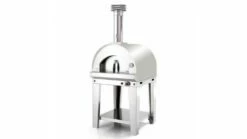 Fontana - Margherita Gas Pizza Oven With Trolley - Stainless Steel