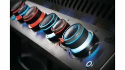 Napoleon Prestige P500RSIBPSS-3 Gas BBQ - Free Rotisserie And Cover -UK BBQ Sales 2024 prestige lights blue red 1000x563 2