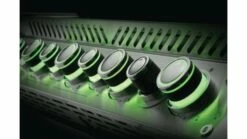 Napoleon Prestige BIPRO665RBPSS-3-GB Built In Gas BBQ - Free Rotisserie And Cover -UK BBQ Sales 2024 pro 665 lights green 1000x563 5